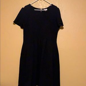LuLaRoe Solid Black with Rose Gold Zippers Amelia
